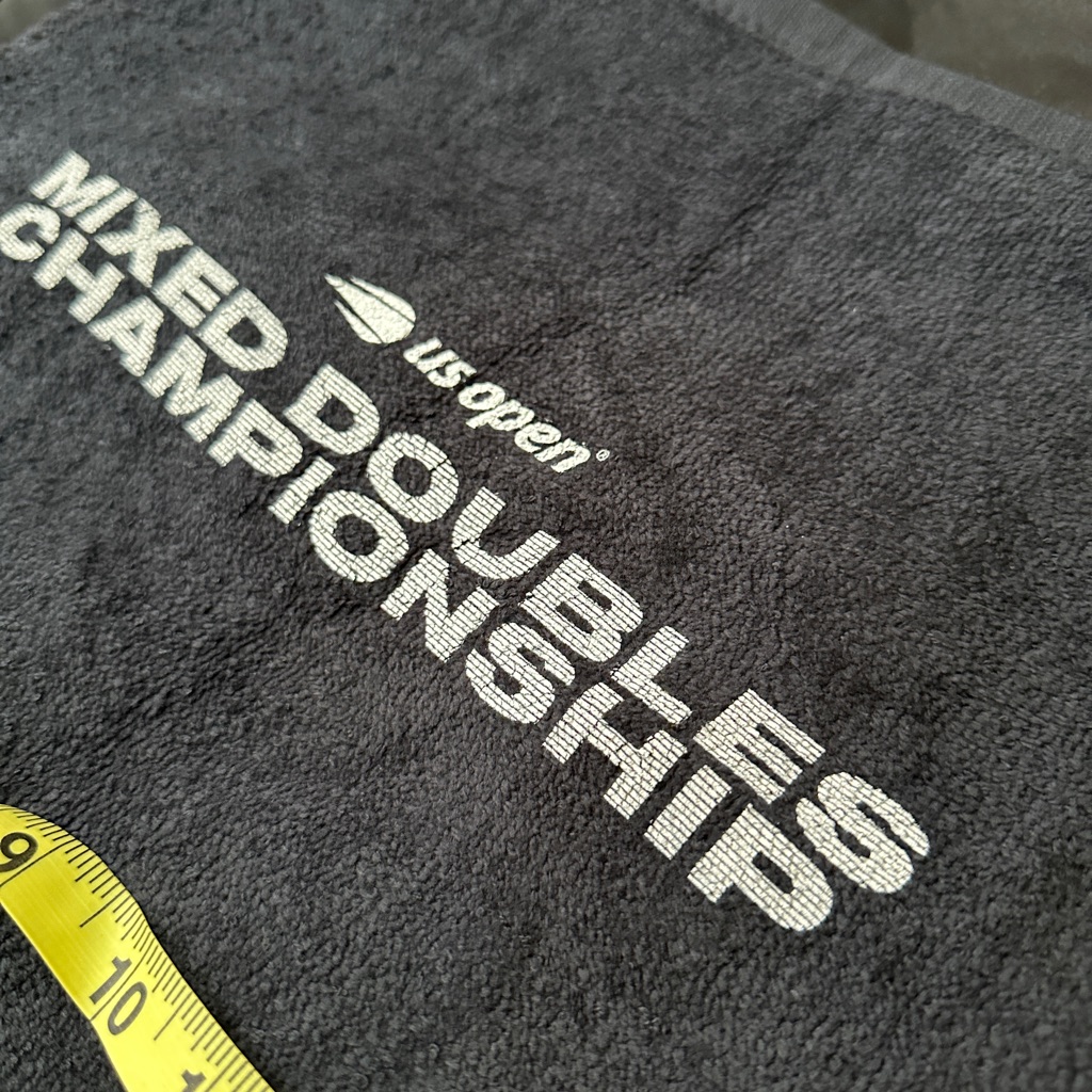 Us Open 2025 Black Championship Towel